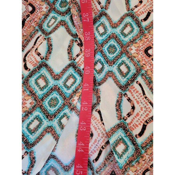 Lavender Brown Maxi Dress Multi-Color Adjustable Straps Size M MSRP $177 - Picture 12 of 13